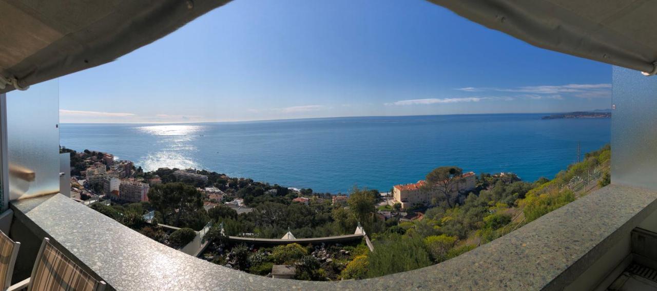 Viangella - Dramatic Sea View! Top Floor 2Km To Monaco Cap-d'Ail Buitenkant foto