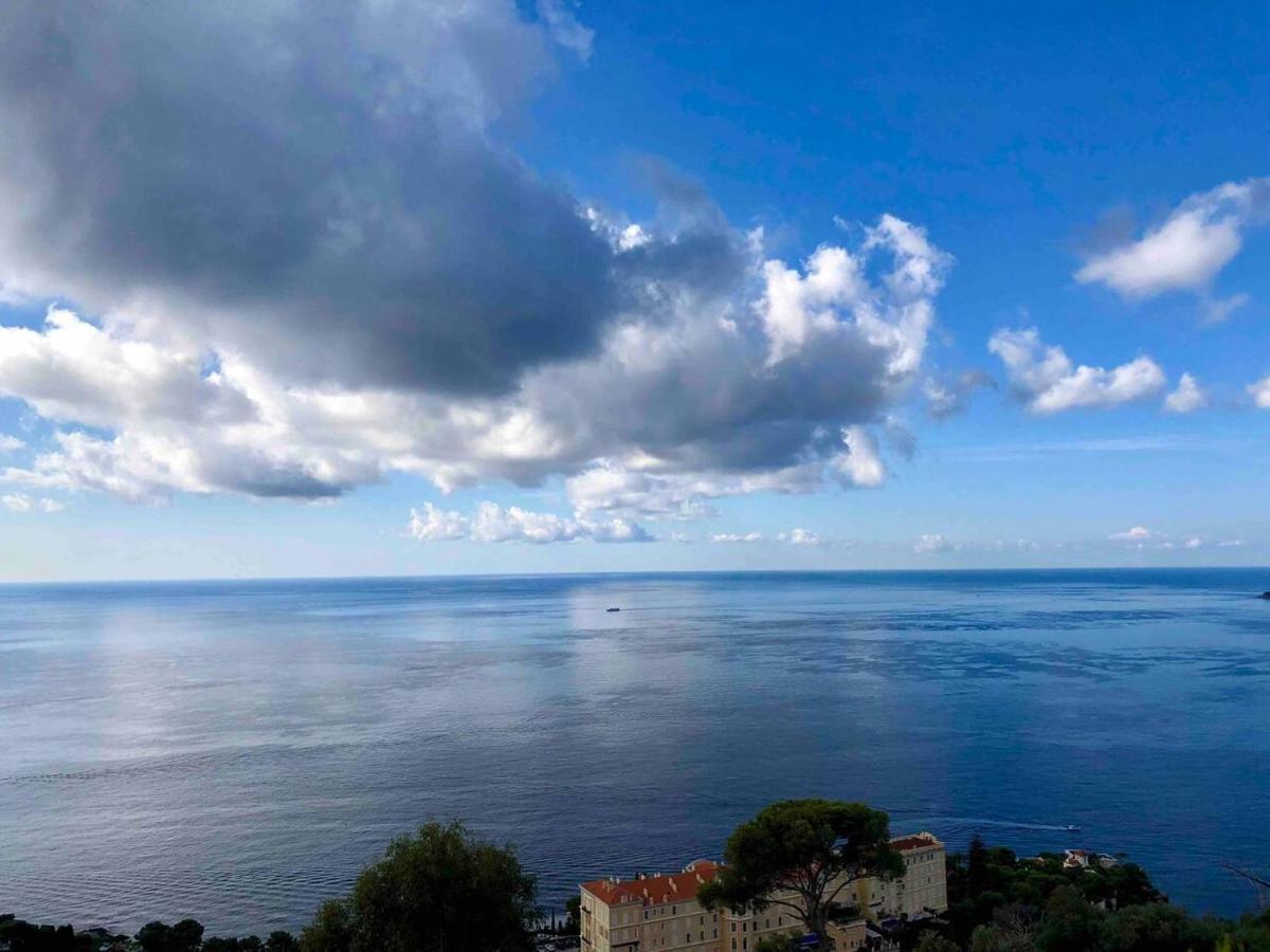 Viangella - Dramatic Sea View! Top Floor 2Km To Monaco Cap-d'Ail Buitenkant foto